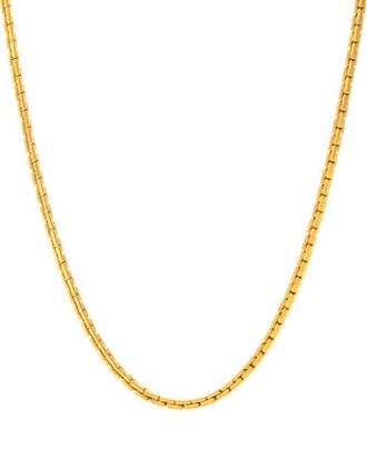 Sterling Forever 14K Plated Adjustable Venetian Chain Necklace