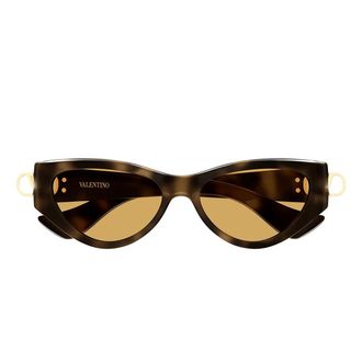 Valentino Sunglasses Vg0014 S 003 Brown/Brown Women