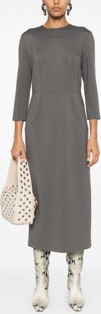 Fabiana Filippi Womens Dress - Grey viscose - Size EU 38 (Womens)