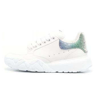 Alexander McQueen (WMNS) Alexander McQueen Court Sneakers White Multi 733025WID619487