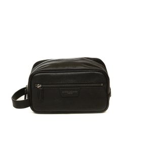 Gianni Chiarini Florence Beauty Case - Heren - Tassen - Zwart - Maat: ONE Size Leer