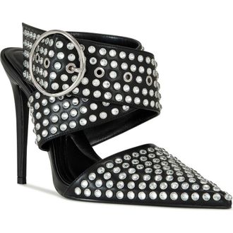 Azalea Wang Salvia Pointed Toe Pump in Black at Nordstrom Rack, Size 6