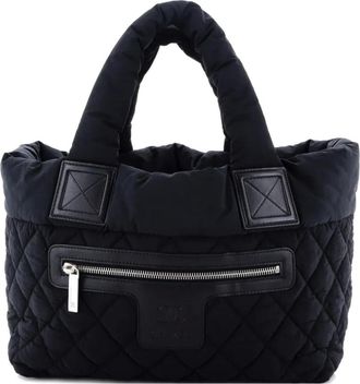 Chanel Coco Cocoon Reversible Quilted Nylon Small tote bag - Zwart