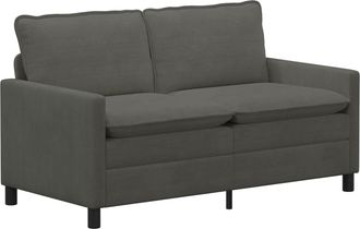 vidaXL Sof&aacute; Gris Oscuro 156 X 81 X 87,5 Cm Tela Vidaxl