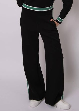 RD Style Valencia Stripe Pants In Black