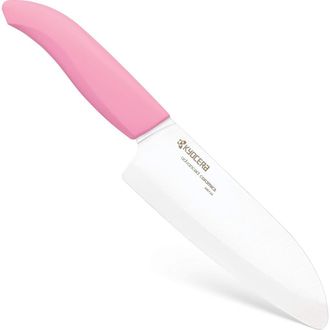 Kyocera Revolution Ceramic 5-1/2 Inch Santoku Knife in Pink at Nordstrom