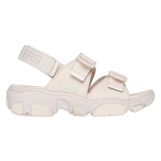 Skechers Dames/Dames Platte Hak Sandalen (Natuurlijk)