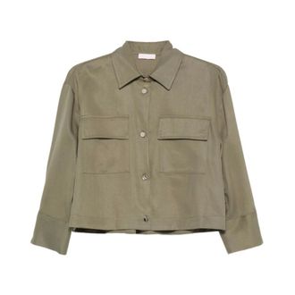 Liu Jo Shirts, female, Green, Size: XS Liu Jo Shirts Green