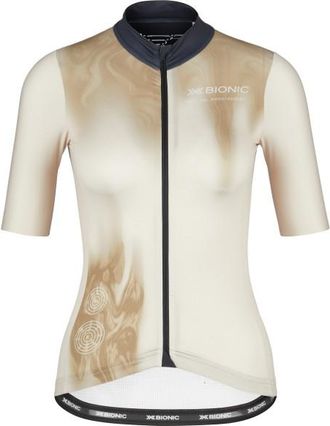 X Bionic Corefusion Ride Jersey S/S Velotrikot f&uuml;r Damen | beige