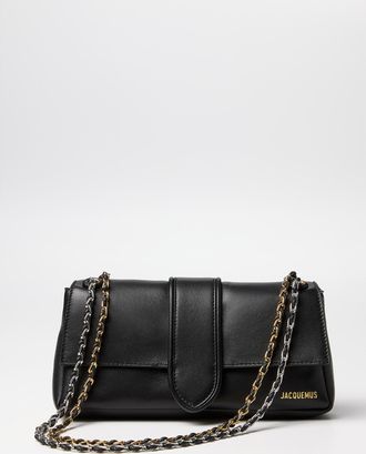 Jacquemus Womens Bambinou leather and chain bag