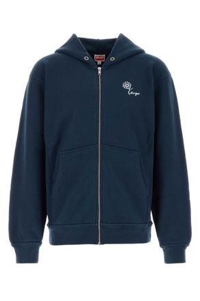 Kenzo Navy Blue Regular Hoodie