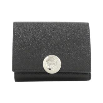 Loewe Black Leather Wallet (Tri-Fold) (Pre-Owned)