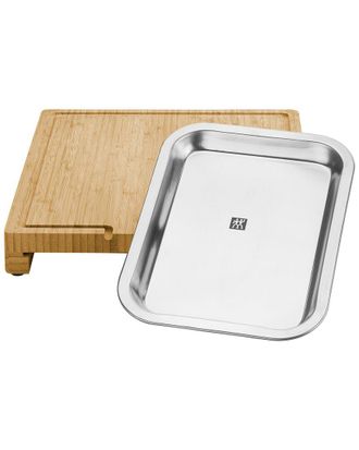 J.A. Henckels International Zwilling Bbq+ Bamboo Cutting Board With Tray