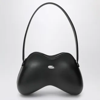 Diesel Black Double-D shoulder bag