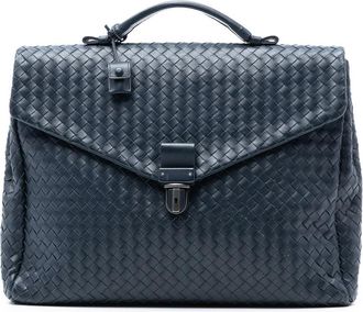 Bottega Veneta Pre-owned Bottega Veneta Nappa Intrecciato Briefcase Unisex B01529895I