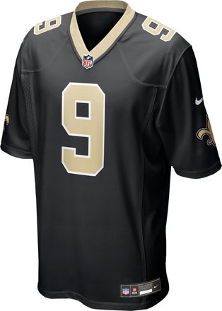 Nike Drew Brees New Orleans Saints Retired Nike Mens NFL Game Jersey in Black | 67NMNSGHW69-417