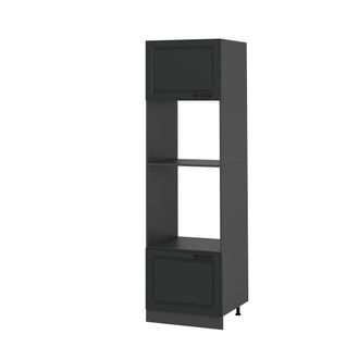 Vicco Armario Para Microondas R-line, Antracita Casa De Campo, 60 Cm