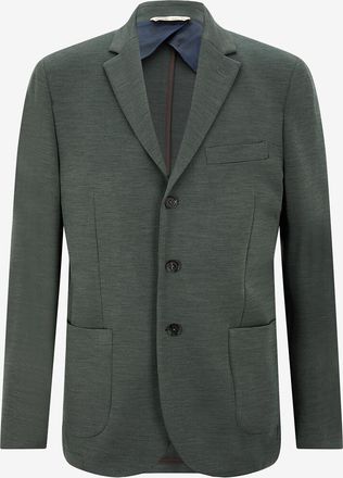 Maurizio Baldassari Blazer aus Schurwolljersey