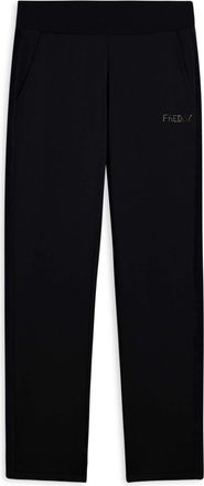 Freddy Pantaloni sportivi da donna con inserto in velluto