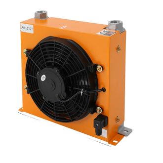 OEM Enfriador De Aceite Hidr&aacute;ulico, Alta Capacidad De Refrigeraci&oacute;n, Construcci&oacute;n Duradera, Amarillo