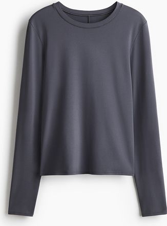 H&M Sportshirt mit DryMove - Grau