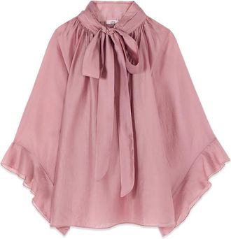 Oltre Blouses - Dames - Blouses - Roze - XL - Overhemden