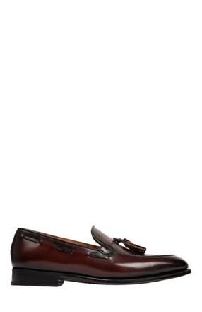 Anthony Veer Camden Tassel Loafer in Cafe Noir Brown at Nordstrom, Size 10.5