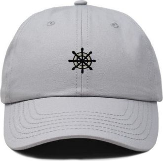 Dalix Ship Wheel Dad Hat in Gray at Nordstrom