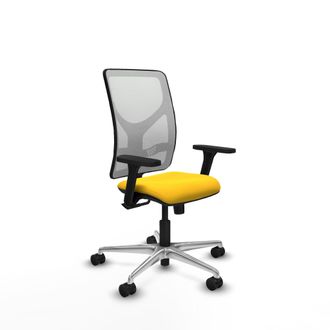 Piqueras y Crespo Silla De Oficina Piqueras Y Crespo Motilla Blanco Malla Y Cuero