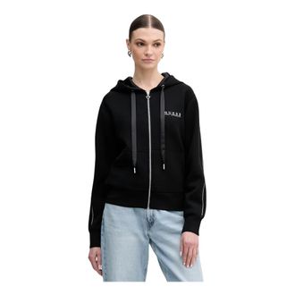 Guess Felpa con applicazione - - Sweatshirts & Hoodies - Donna - Nero - M