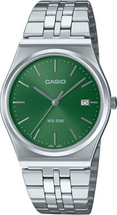 Casio Vintage Analog Bracelet Watch, 35mm in Silver at Nordstrom