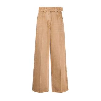 Alexander Wang Dames, Broeken, Bruin, Maat: W25