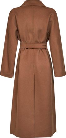 Max Mara Womens Wrap Coat Smmpenelope Camel Virgin Wool