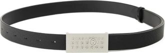 Maison Margiela Cintura con grafica numerica - Nero