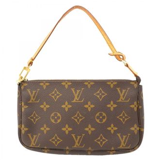 Louis Vuitton Brown Pouch (Pre-Owned)
