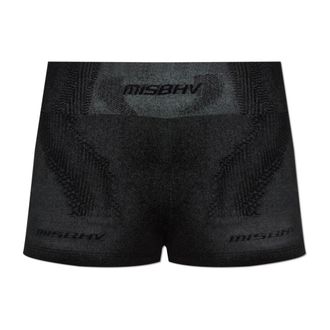 Misbhv Short Shorts, female, Black, Size: XS Activewear Printed Jersey Shorts