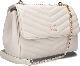 Mexx Tassen, Dames, Wit, ONE Size, Stijlvolle Witte Schoudertas