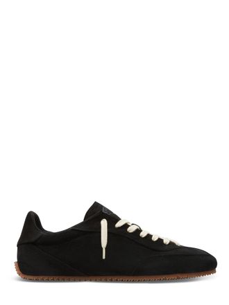 Axel Arigato Low-Profile Leather Sneakers with Textured Rubber Sole