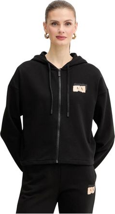 A|X Armani Exchange Donna, Felpe, Nero, XS, new