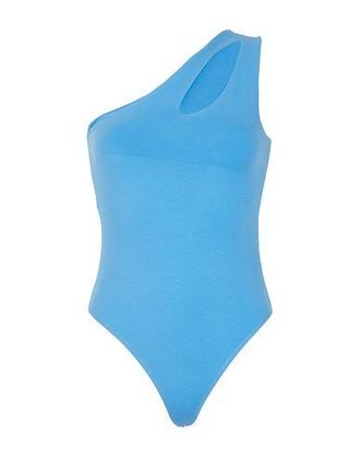 8 by YOOX JERSEY ONE-SHOULDER CUT OUT BODYSUIT