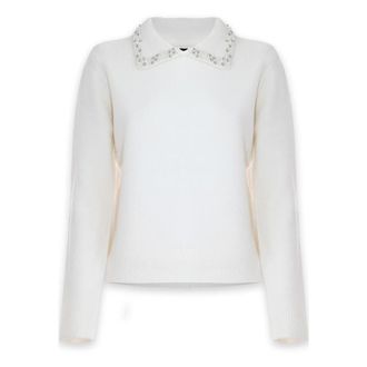 Kocca Round-neck Knitwear, female, White, XS, Aralda Jumper