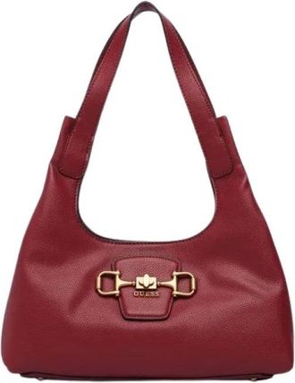 Guess Sunset Schoudertas - Dames - Schoudertassen - Rood - ONE Size - Tassen