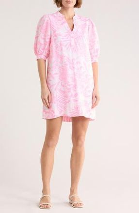 Lilly Pulitzer Mialeigh Linen A-Line Dress in Rousseau Pink at Nordstrom Rack, Size 00