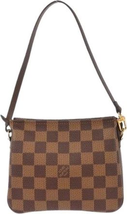 Louis Vuitton Pre-owned Mini Bags, female, Brown, Size: ONE SIZE Pre-owned Vintage Canvas Mini Bag