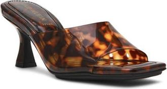 Anne Klein Jerilyn Slide Sandal in Tortoise at Nordstrom, Size 9.5