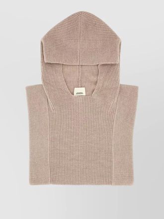 Isabel Marant ginny hooded scarf ribbed texture