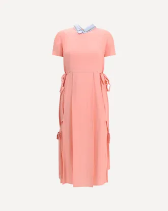 Prada Cr&ecirc;pe marocain Dress Female 40
