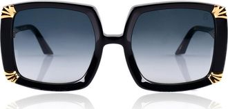 Anna-Karin Karlsson STRAWBERRY MOON Black Womens Sunglasses Black Size 52