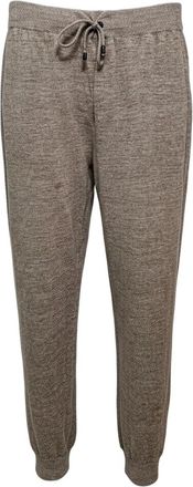 Brunello Cucinelli Pantaloni sportivi con coulisse - Marrone