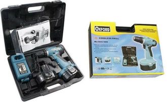 Trade Shop Trade Shop - Trapano Avvitatore Doppia Batteria 18v Ricaricabile Reversibile Mandrino 10 Mm